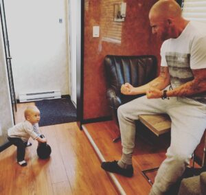 Nick Zano Instagram - I spare no expense when it comes to celebrity trainers for my son @dominicpurcell