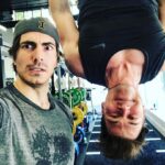 Nick Zano Instagram - The yin to my gym yang @brandonjrouth Vancouver, British Columbia