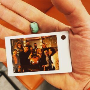 Nick Zano Instagram - kid you not on the eve of a new work adventure this pic literally falls out of my backpack…. I take this as a good sign, I’m keeping my old friends w me.