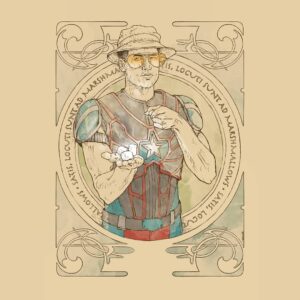 Nick Zano Instagram - Well done, the marshmallows & Hunter Thompson look were a nice touch. #fanart