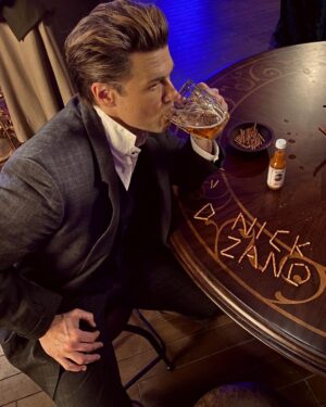 Nick Zano Instagram - a man portraying a super hero walks into a fictional bar and drinks a fake beer…