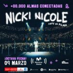 Nicki Nicole Instagram - En este octavo show, siento la necesidad de expresarles mi emoción y que me llegó como nunca nuestra conexión. Cada uno de ustedes fue mi inspiración en estas 7 arenas, estoy agradecida por su constante apoyo, por transformar estos shows en experiencias llenas de significado para mi. Nunca lo voy a olvidar… 80.000 ALMAS no es solo un número, es un recordatorio del vínculo especial que nos une hoy y para siempre 🖤 Gracias! LOS AMOOOO Nos vemos el 9 de marzo❤️‍🔥🇦🇷 🗓️ 09/03/24 🏟️ Movistar Arena 🎫 Preventa exclusiva SANTANDER AMEX MARTES 28/11 13HS con 3 CUOTAS SIN INTERES 🎫 Venta general con todos los medios de pago habilitados MIERCOLES 29/11 13HS