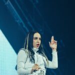 Nicki Nicole Instagram - URUGUAY 🇺🇾 INOLVIDABLE NOCHE LA QUE VIVIMOS AYER!! GRACIAS RECIBIRME CON TANTO AMOR🤍 LOS AMOOO QUE MANERA DE GOZAR!!! 😍❤️🎶 📸 @mazza.ph Antel Arena Montevideo