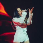 Nicki Nicole Instagram - URUGUAY 🇺🇾 INOLVIDABLE NOCHE LA QUE VIVIMOS AYER!! GRACIAS RECIBIRME CON TANTO AMOR🤍 LOS AMOOO QUE MANERA DE GOZAR!!! 😍❤️🎶 📸 @mazza.ph Antel Arena Montevideo