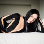 Nicki Nicole Instagram - al cielooo te lleve babyyy no te baje⛅️🖤 X ESOOO BB