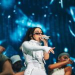 Nicki Nicole Instagram - SEGUNDA NOCHE DE ALMA TOUR EN ARGENTINAAAA🇦🇷🤍 GRACIAS POR HACERME TAAAAAN FELIZZZZ 💕💕💕💕COMO SE SUPERAAAA ESTE NOCHON?? 📸@mazza.ph Movistar Arena Argentina