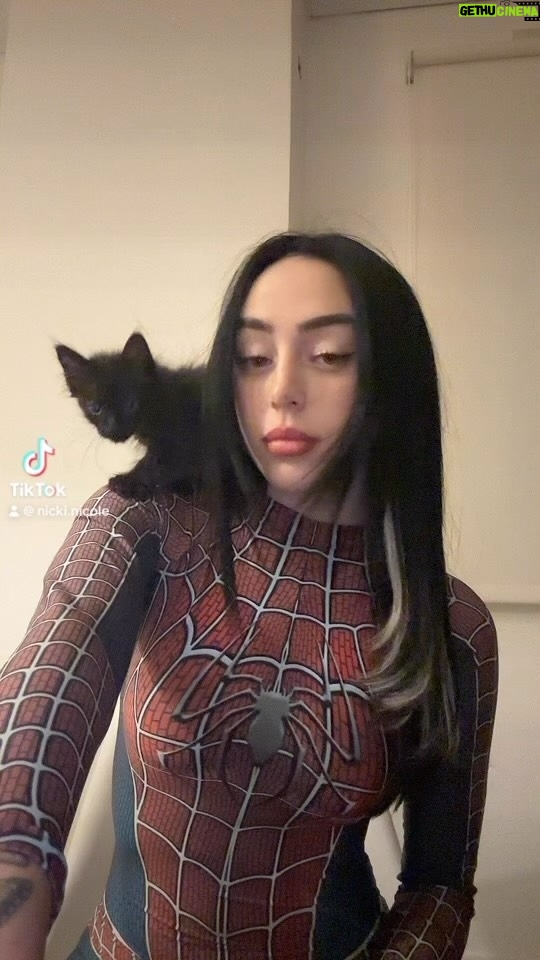 Nicki Nicole Instagram - jejejeee 🕷️🕷️🕷️🕷️