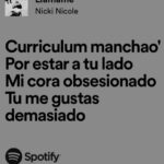 Nicki Nicole Instagram - tu sabe toy empty, por ti igual toy PIMP