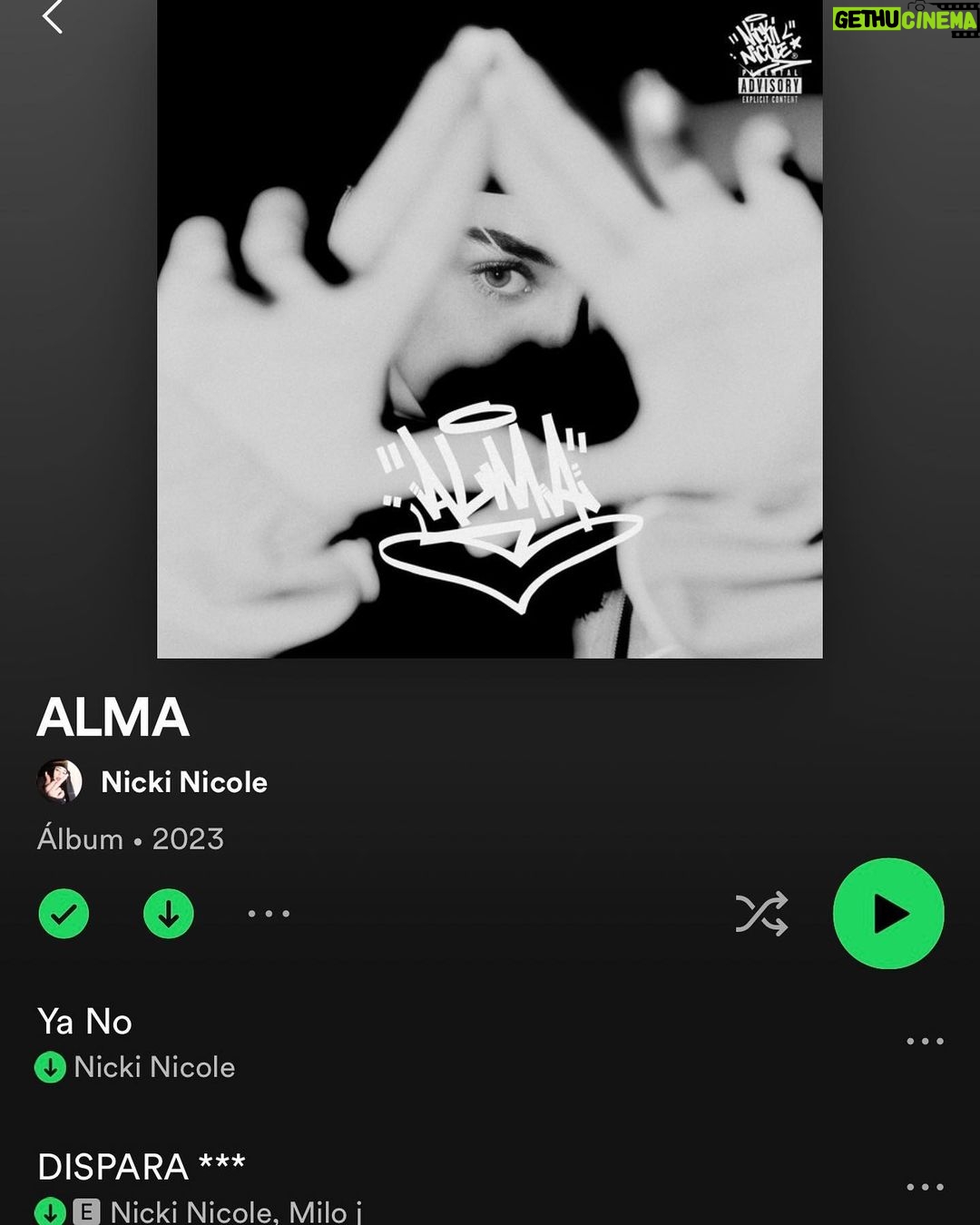 Nicki Nicole Instagram - tu sabe toy empty, por ti igual toy PIMP