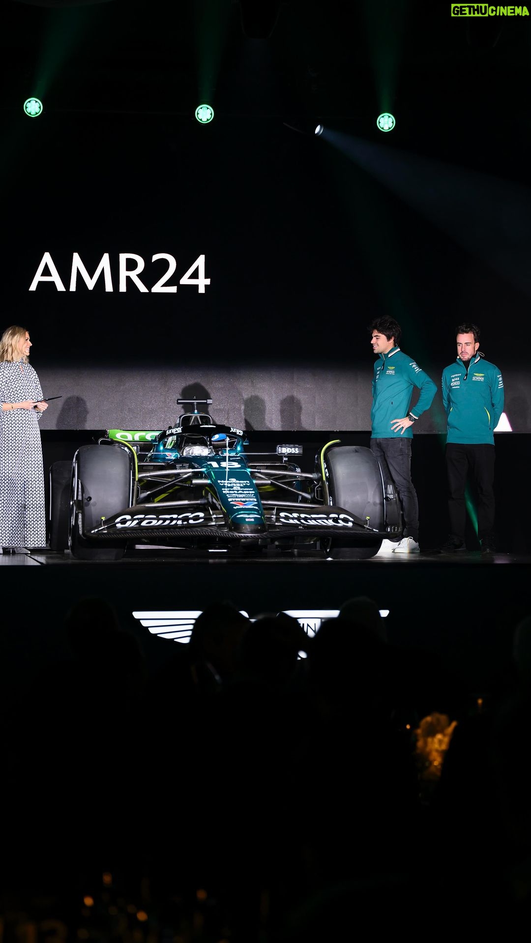 Nicki Shields Instagram - The Trilogy! For the first time in their 111 year history Aston Martin launched three cars on one day. The AMR24 F1 challenger, the new Vantage and new Vantage GT3. All with more power, performance and agility = M I N D B L O W N Now onto the @fernando moment…. Let’s set the scene - My interview on stage with @lance_stroll and @fernandoalo_oficial was all going so well, a lovely little catch up about how their first drive in the new AMR24 had gone that morning. It was all very positive. Then, given the fact that Fernando is one of the F1 greats (agreed?), I had to ask him what is his secret to success? How does he stay so focused and hungry? And then, the awkward moment came… I kindly reminded him, that this year a lot of the F1 Academy drivers will be celebrating their 21st BIRTHDAY this season and so too will Fernando… of sorts. This year he will be celebrating his 21st SEASON in F1! Not sure he was best pleased about my reference to his maturity. And safe to say… I won’t be reminding him again! ;-) Now here’s something to think about… If you had to take one of these cars home. Which would it be? For me, I’d take the GT3! Who’s with me? Awesome evening. Awesome team. Congrats Aston! This could be your year for that win. Can’t wait to see how the season unfolds. Thank you for the 📸📸 @sheisontheway @_fraser73 @astonmartinf1 @astonmartin @astonmartinracingofficial @f1 @fiawec_official @f1academy #astonmartin #amr24 #f1 #astonmartinvantage #vantagegt3 #wec #carlife
