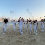 Nicky Andersen Instagram - Whenever we have some free time we always try to make some dance videos 🥰 @nowunited #choreographer Dubai, United Arab Emirates