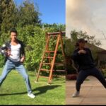 Nicky Andersen Instagram - My brother @kensanjose hit me up with this awesome idea of creating this piece together 🔥🌍⁣⁣ ⁣⁣ Crazy how I remember watching your YouTube videos from my home in Denmark, and now I get to create with you! Mad love✨ #choreography #rockstar #dance