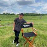 Nicky Andersen Instagram – If you had told little Nicky from a small town in Denmark that someday he would’ve his own chair on a movie set, he wouldn’t have believed you🥺❤️ #grateful #netflix @msaagency Netflix