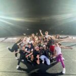 Nicky Andersen Instagram - 🇧🇷Tonight the first stadium tour I’ve ever show directed & choreographed on is happening 💙 Love you @nowunited - this is your moment to show the world how incredible you all are. Super grateful for you help @michelpsian & huge S/O to @kylehanagami for the numbers you’ve choreographed as well💫 Amazing light designs by @dmotionvisuals 🏟 📸 @mateusaguiar Alienz Arena