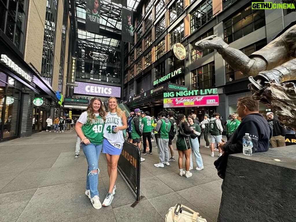 Nicole Kornet Instagram - I really want the Celtics to win again tonight. TD Garden