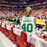 Nicole Kornet Instagram - I really want the Celtics to win tonight. Kaseya Center