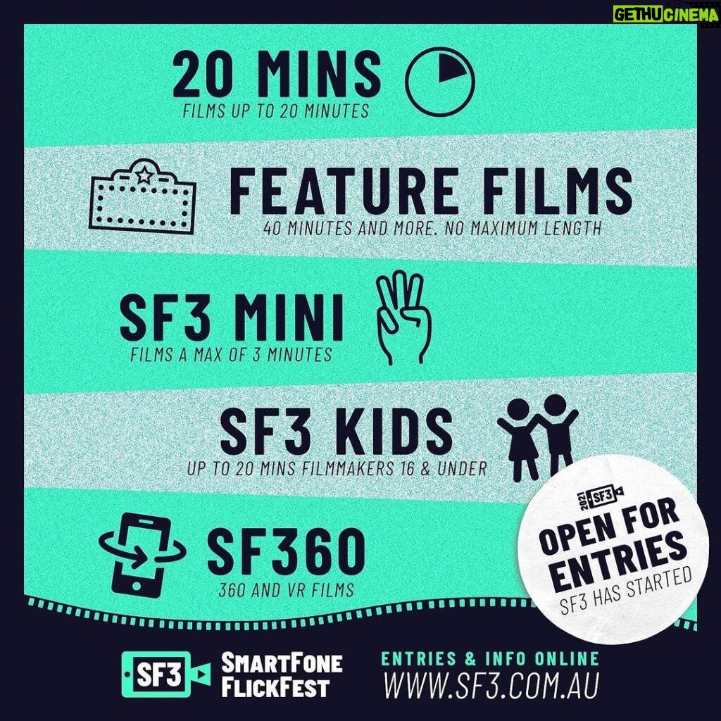 Nicole da Silva Instagram - Hey filmmakers, where you at? • The @sf3fest Smart Phone Film Fest have extended their deadline for entries! • You have until Sep 1 to submit, submissions are world wide • Get Filming! 🎥 Posted @withregram • @sf3fest A one month extension in our Sydney lockdown and a one month extension of our call for entries - coincidence?!! The world wants you to make a smartphone film now! Wherever you are in the world, whatever lockdown you are in, or if you have had your Freedom Day and are out an about, there is no excuse, NONE AT ALL, not to pick up your phone or tablet and make a film across one of our 5 categories for SF3 2021. Entries are now open for all categories until September 1st. Find out more and enter via link in bio . . . . . . #sf3 #sf32021 #stmartfoneflickfest #filmfestival #smartphonefilmfestival #smartphonefilm #smartphonefilmmaker #director #film #filmmaker #cellphonefilm #shotoniphone #iphonefilm #samsungfilm #huwaweifilm  #cinematography #screenwriting #actor #actress #filmmaking #covid #iso #lockdown #quarantine #sydneylockdown