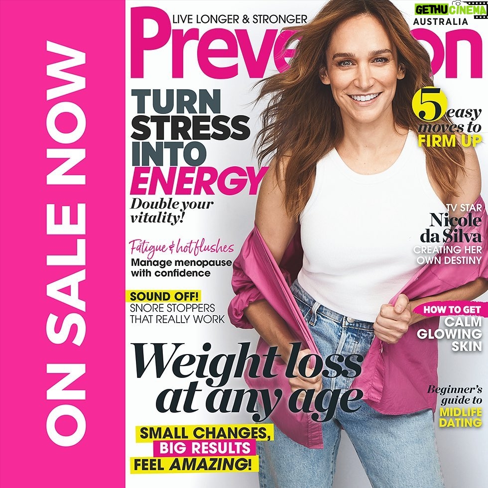 Nicole da Silva Instagram - I had the absolute pleasure of working with the @preventionaus for their latest issue. Copies on sale now around Australia, and will pop a link in my bio for international e-copies. Happy reading everyone 💖Biggest thanks to @andrea_duvall_sydney @brewbevanphoto @lillym_makeupartist @janenegline
