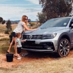 Nicole da Silva Instagram - It’s school holidays, get them started young. Am I right @altovolkswagennorthshore ?! #WashMyTiguan #FunForTheWholeFamily #HasToPayRentSomehow