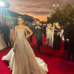 Nicole da Silva Instagram - After a few years of lockdown, it was so great to get glam | My biggest thank you to @leahdagloria who knows how to frock like no other. Thanks for making me feel like an absolute Queen for the @tvweekmag Logies, you are a master. And thanks to @cerronejewellers for the incredible jewels 🤩 And the talented @gretaleaskmakeup @nikki_anderson_makeupandhair @style_by_rhi who brought it all together 🙏🏼 👸 😘