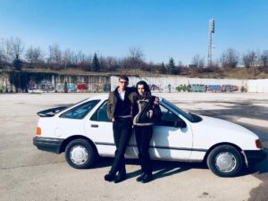Niels Schneider Instagram - #Sarajevo #sympathiepourlediable #warmovie #fordsierra