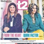 Nikhita Gandhi Instagram - Overjoyed to see this massive spread on @t2telegraph today of our CITRINE X NIKHITA collaboration 🫶🏻♥️ Just wanted to extend the warmest and sincerest love and appreciation to @tavishikanoria who so beautifully and elegantly put this together and styled me in the gorgeous ensembles from her store @citrinekolkata 🌹💃🏻 Hair and makeup @naqiya.fakhri #fashionspread #winterwedding #t2 #citrine #nikhitagandhi #tavishikanoria #thetelegraph #quirky #comfortfashion #weddingfashion #indianwedding #winterfashion #bridesmaids #desiweddingdresses #desifashion
