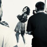 Nikhita Gandhi Instagram - Season of love kickin’ in strong 🖤 Can’t get over this gorgeous outfit by @eshaamiin1 🫶🏻 More pictures to follow but couldn’t resist posting these! Hair and makeup by my girl @rashmishastri Thank you @tikki_singh for these lovely stills. #spring #love #ella #nikhitagandhi #photoshoot #blackandwhite