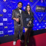 Nikhita Gandhi Instagram – Thank you @iconicgoldaward for honouring me with Best Playback Singer (Female) for the song ‘Tere Pyaar Mein’ from Tu Jhoothi Main Makkaar 🏆🫶🏻

Always grateful to @ipritamofficial and his entire team for such an incredible journey!
 The magic is forever real collaborating with @ipritamofficial @arijitsingh @amitabhbhattacharyaofficial ♥️♥️♥️♥️

#terepyaarmein #nikhitagandhi #iconicgoldawards #tujhoothimainmakkaar #luvranjan #pritam #arijitsingh #amitabhbhattacharya Taj Lands End, Mumbai