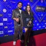 Nikhita Gandhi Instagram – Thank you @iconicgoldaward for honouring me with Best Playback Singer (Female) for the song ‘Tere Pyaar Mein’ from Tu Jhoothi Main Makkaar 🏆🫶🏻

Always grateful to @ipritamofficial and his entire team for such an incredible journey!
 The magic is forever real collaborating with @ipritamofficial @arijitsingh @amitabhbhattacharyaofficial ♥️♥️♥️♥️

#terepyaarmein #nikhitagandhi #iconicgoldawards #tujhoothimainmakkaar #luvranjan #pritam #arijitsingh #amitabhbhattacharya Taj Lands End, Mumbai