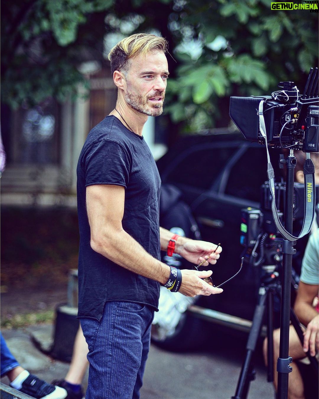 Niki Iliev Instagram - Director on set🎬 @without_wings_movie