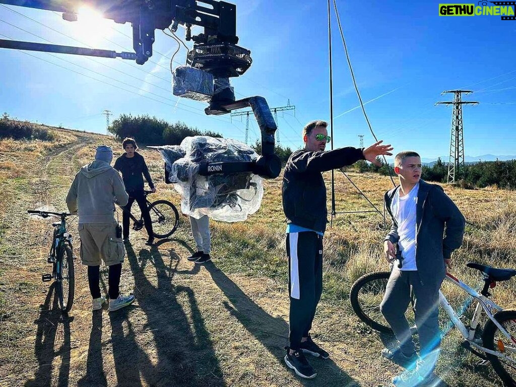 Niki Iliev Instagram - On set🎬 @without_wings_movie #director #movie #filming @basharrahal 📸 by @_angelosilvestri @petyanikolova_ @eli_naydenova