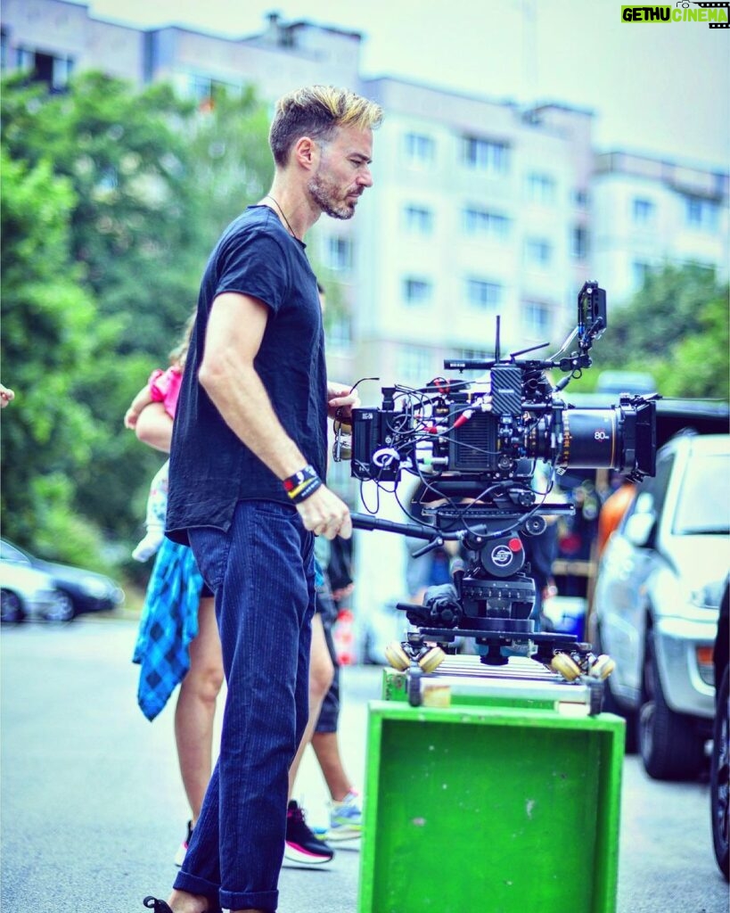Niki Iliev Instagram - Director on set🎬 @without_wings_movie