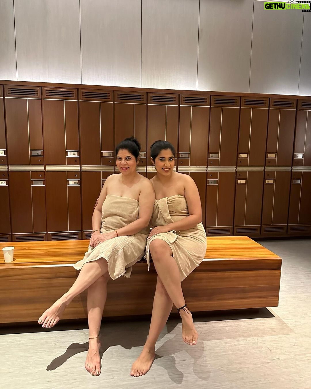 Nikita Sharma Instagram - Living out our Turkish hammam dreams together, one spa at a time! ✨♥️