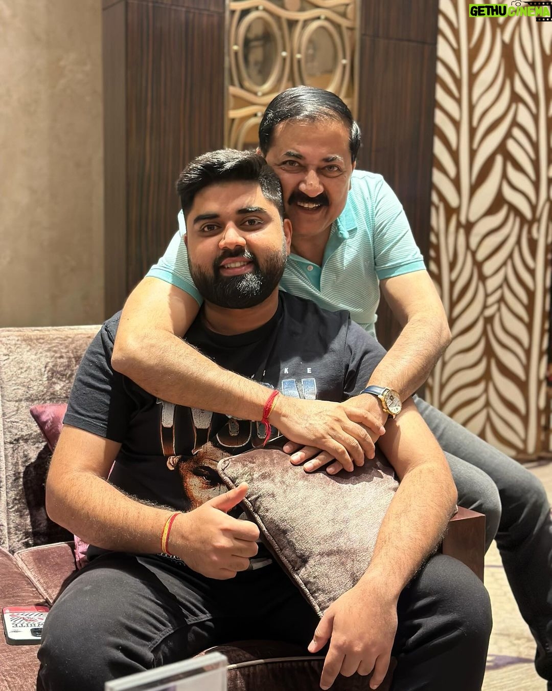 Nikita Sharma Instagram - My father, a rarest of rare diamonds. ♥️ Papa, I am because you are. My whole world and then some, you are the most important pillar, person, driving force and inspiration of my life. You have shown such resilience and strength through your life so far and I can’t help but marvel at it and wonder where it all comes from. I truly truly wish to become at least a tiny little bit of the person you are. If I do achieve that by some luck or chance, I will consider myself to be the most successful person ever. Thank you for every single thing ever and in advance for every thing that is yet to come. I’m so proud of you, Papa (to an extent that I literally reach a point of boasting when I talk about you with anyone). I love you, Papa. ♥️