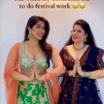 Nikita Sharma Instagram - On the occasion of Dhanteras, I wish you all with one of the biggest Dhan of my life 🥹♥️✨🪔 #feelitreelit #funny #festive #love #dhanteras #mom #trending