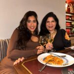 Nikita Sharma Instagram - One of the most beautiful things about growing up is that you start to see your mom not just as a mother, but as a woman. You start to see how she faced life and was once a young girl herself with dreams and wishes. It makes you connect with her on a whole entire deeper level. That’s when 2 women find friendship in their relationship. Finding this connection with my mother over time has been such a beautiful gift! ♥️ Time is a wonderful thing when it does lovely things like this. Mumbai, Maharashtra