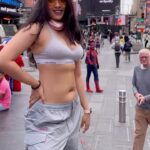 Nikita Sharma Instagram - “Never forget this. Ever. While you’re constantly worried about your future, you’re currently living one of your dreams. So try to focus on that more, rather than trying to decide your future. That’s what God is for.” -Nikita Sharma Times Square, New York City