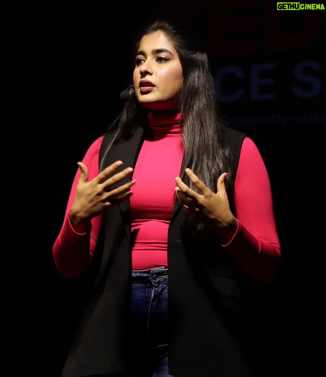 Nikita Sharma Instagram - Delivered my 7th TEDx talk “Connection within the Disconnected” at @tedx_wce_sangli ♥️ What a wonderful experience it was to speak to some lovely people about how we regain control of our lives and create our natural dopamine level by finding our own high. Thank you for having me, it’s been a pleasure. ✨