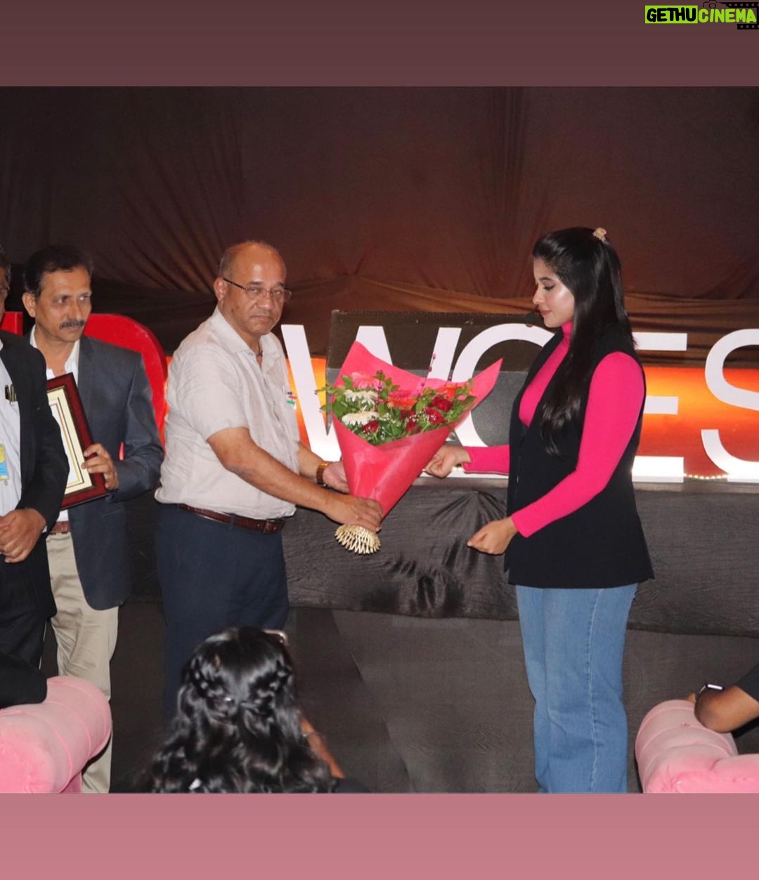 Nikita Sharma Instagram - Delivered my 7th TEDx talk “Connection within the Disconnected” at @tedx_wce_sangli ♥️ What a wonderful experience it was to speak to some lovely people about how we regain control of our lives and create our natural dopamine level by finding our own high. Thank you for having me, it’s been a pleasure. ✨