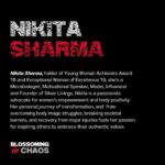 Nikita Sharma Instagram - It’s an honour to share with you all that I am invited to the @tedxxlridelhi platform to deliver my next TEDx talk. 🎤 I’m very much looking forward to sharing my thoughts with the wonderful audience and hearing out the other wonderful speakers. ✨ Thank you for having me, @tedxxlridelhi. The TEDx platform has always been special! ♥️