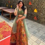 Nikita Sharma Instagram - One of the most beautiful days ever!! ♥️♥️♥️♥️ My best friend’s wedding was more tears of joy than anything else. I did not expect to be this emotional! 🥹 My dear Rohith and Aruna, you both are a match made in heaven and I truly see how happy you make one another. I wish your love only continue us to grow and you continue to make each other laugh and beam with joy. ☺️✨ God bless you both! ✨🥰 My lehenga is by @the_adhya_designer Chennai, India