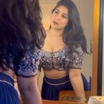 Nikita Sharma Instagram – Reception ready for my best friend’s wedding!! 💙💙💙

Lehenga by: @the_adhya_designer 
Makeup by: Your’s truly 

#feelitreelit #explore #feature #indian #love #lehenga #wedding #weddingseason