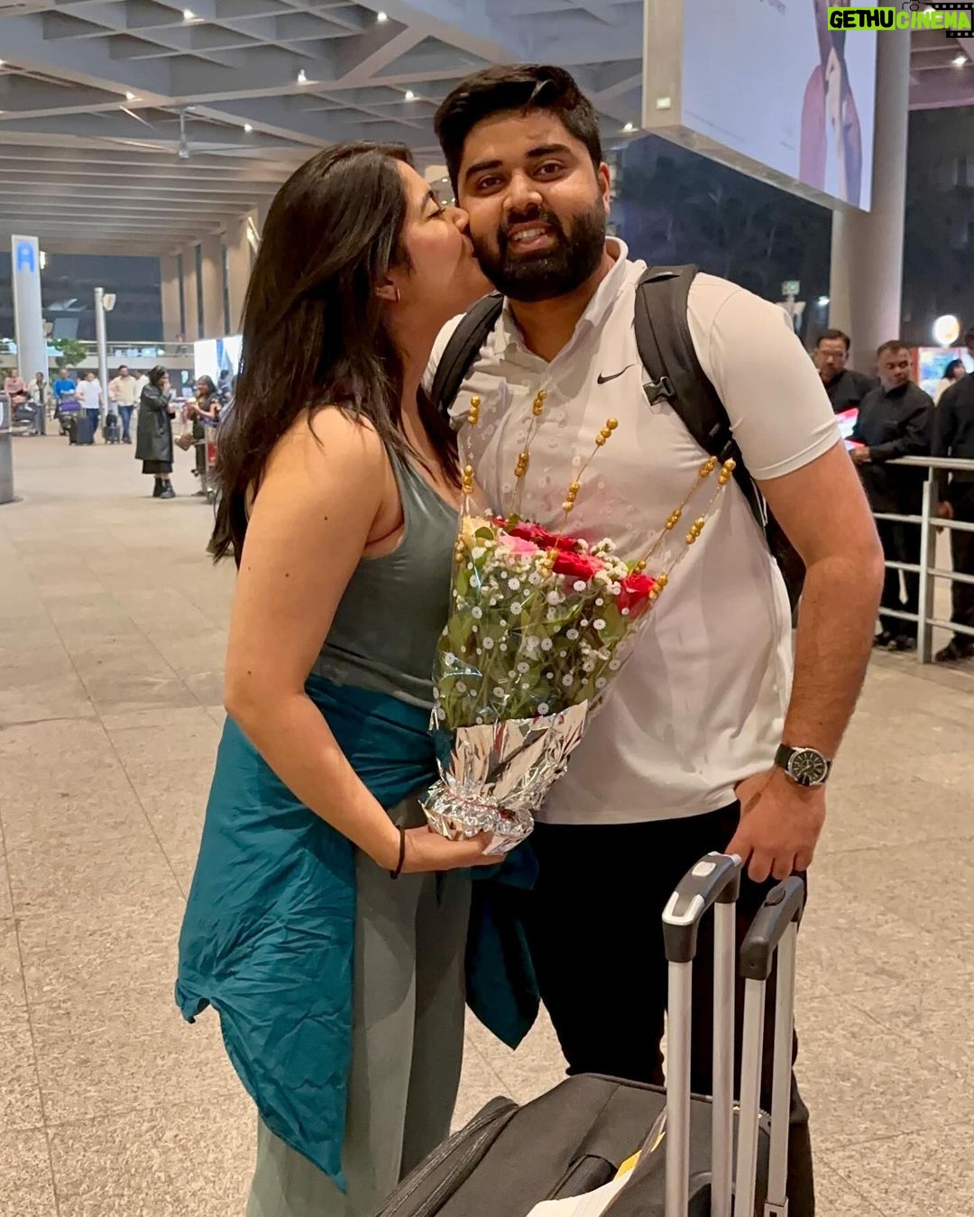 Nikita Sharma Instagram - If I had to describe how I feel about my baby brother, these are the words. This is how he makes me feel. These lyrics are it. ♥️ Thank you for simply existing and being a person that literally is a part of my heart. 🧿