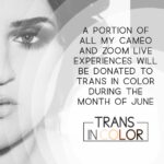 Nikki Blonsky Instagram - During the month of June, a portion of all my @cameo and Zoom Live Experiences will be donated to @trans_in_color Operation Obsidian: A Safe Housing Initiative which: • provides a safe and stable place for disenfranchised transmasculine people of color, while prioritizing BIPOC. • obtain health insurance and training through the local workforce development program This initiative is in honor of Tony McDade, a black trans man who was killed by police in Florida on May 27, 2020. #SayHisName #TonyMcDade #blacktranslivesmatter