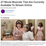 Nikki Blonsky Instagram – Thanks @buzzfeed for including #Hairspray in your roundup! 
What’s your favorite song from the movie?