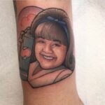 Nikki Blonsky Instagram - I’m speechless! It’s so well done and looks just like me! @punchypeaches I love this! Thank you for being such a dedicated fan and for making my Tracy part of you and your life forever! May the spirit and love of Tracy forever be with you! Rock on girl! This is epic! #TracyTurnbladTattoo #MyFace #LoveIt #IMPermanent PS well done @ali_burke_tattoo !