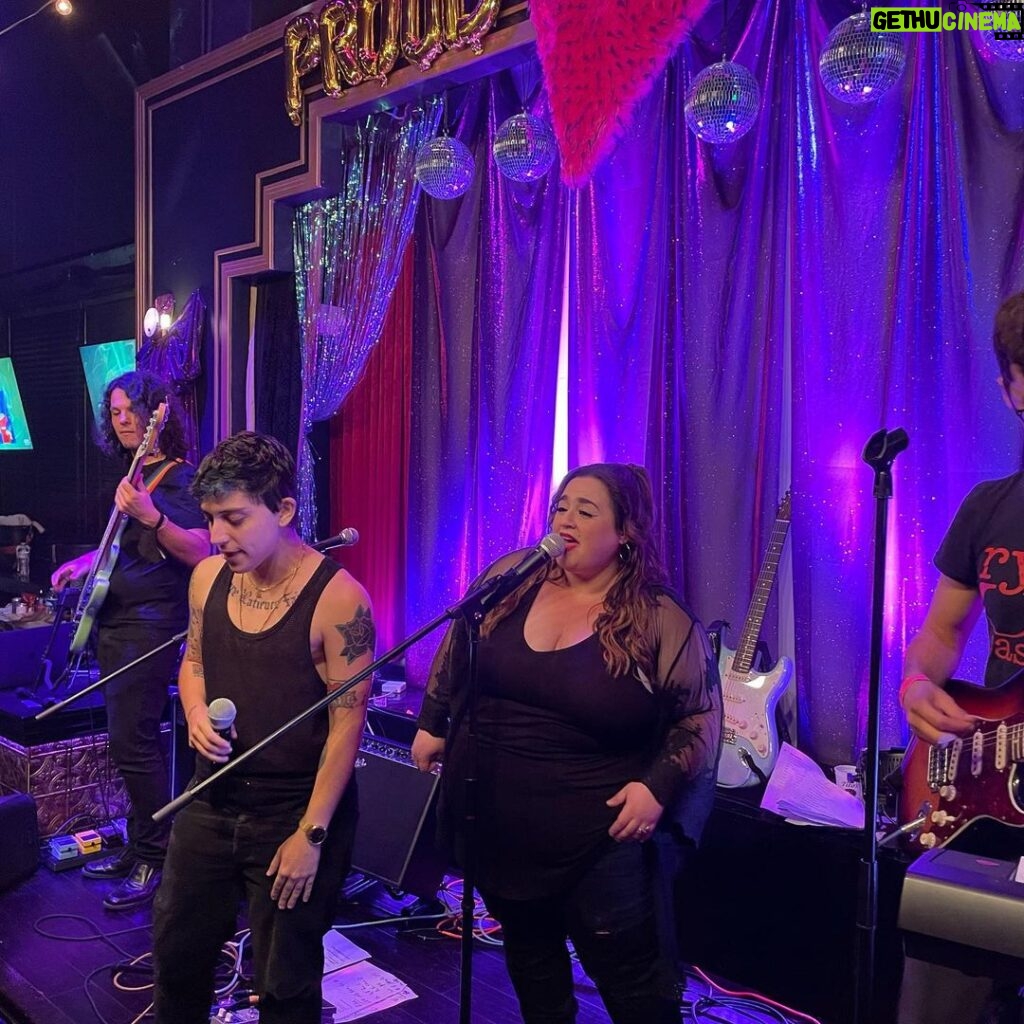 Nikki Blonsky Instagram - A huge thanks to everyone who joined us at my first LA pride show last weekend! It was so exciting to have sold out the show!! We are doing it again at El CID in Los Angeles on June 22! Can’t wait to perform with @ryancassata again! Don’t miss it!!! @queermoment Get your tickets now. Link in bio! 🏳️‍🌈🏳️‍🌈🏳️‍🌈🏳️‍🌈🏳️‍🌈🏳️‍🌈🏳️‍🌈🏳️‍🌈🏳️‍🌈🏳️‍🌈🏳️‍🌈🏳️‍🌈🏳️‍🌈🏳️‍🌈🏳️‍🌈🏳️‍🌈🏳️‍🌈🏳️‍🌈