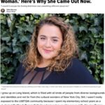 Nikki Blonsky Instagram - Thank you @huffpost for giving me this platform to share my journey and experience as a gay woman with the world. I hope my words can inspire you to live your truth whatever it may be and know you will always have support and love from myself and the community!