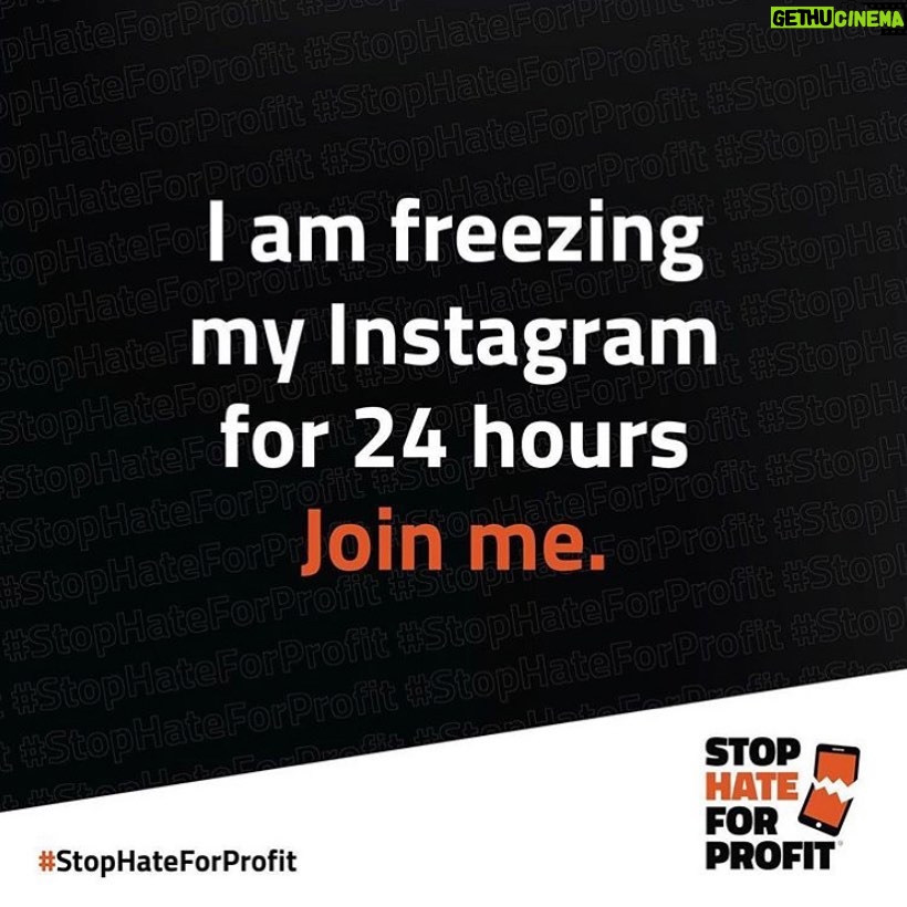 Nikki Blonsky Instagram - Stop Hate for Profit is an ongoing campaign to hold social media companies accountable for hate on their platforms. Social media must prioritize people over profit, and they must do it now. Stop valuing profits over hate, bigotry, racism, antisemitism, and disinformation. Link in bio for more information on the movement! #StopHateForProfit