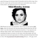 Nikki Blonsky Instagram – Thanks @shondaland for including me in this roundup with some pretty impressive women!
